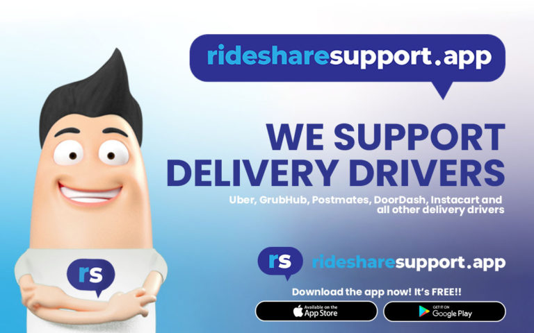 5 benefits of using Rideshare Support for rideshare & delivery drivers