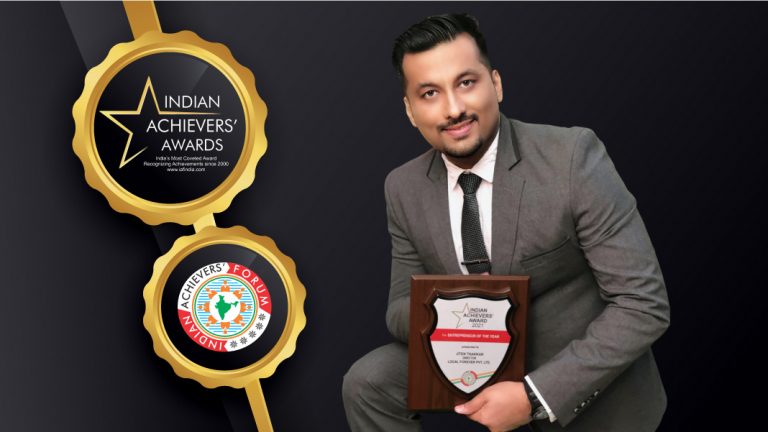 Jiten Thakkar, from an expert to a visionary, claims the Entrepreneur of the Year 2021 by the Indian Achievers’ Forum