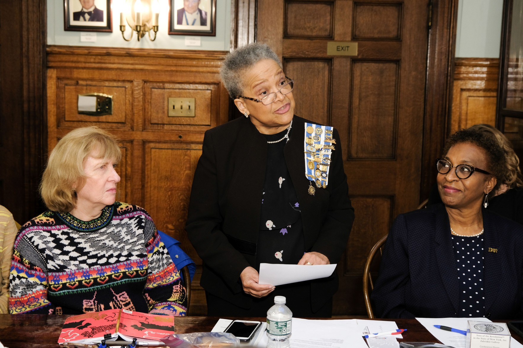 Audrey Fields, Linda Rhodes Jones, Doris Simmons