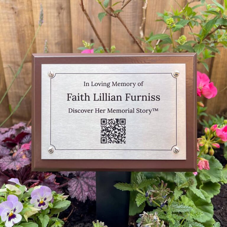 Memorial Stories: Preserving Legacies with QR Code Memorial Plaques