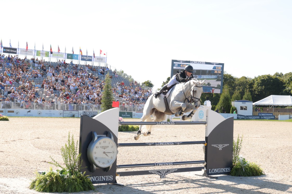Shane Sweetman at Hampton Classic