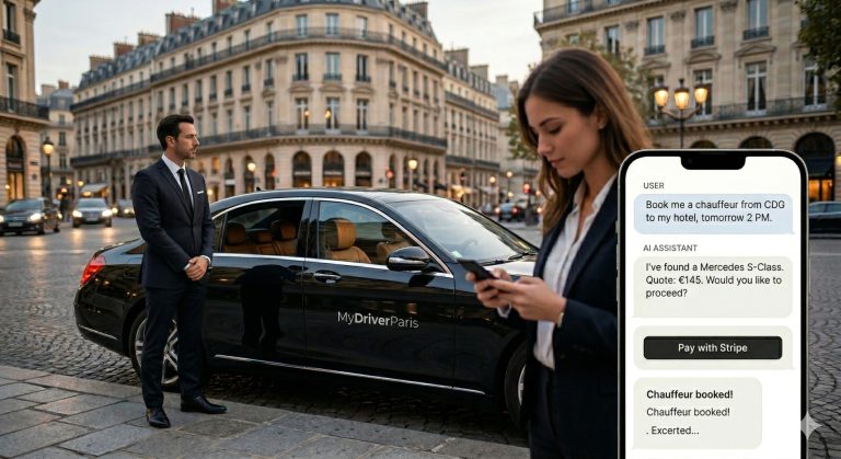 MyDriverParis Becomes the First Private Chauffeur Service in France to Integrate AI via the Model Context Protocol