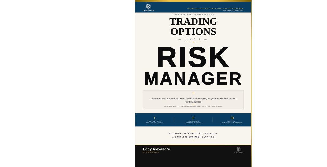 Eddy Alexandre releases Trading Options Like a Risk Manager