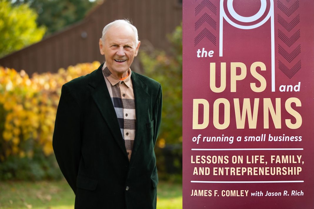 James F. Comley Makes the Case for Patience in The Ups and Downs of Running a Small Business